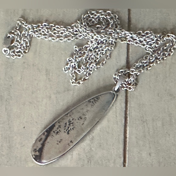Sterling Silver Necklace and Pendant - Picture 9 of 10